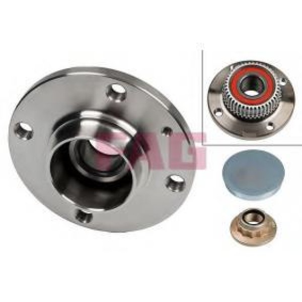EBI Tekerlek Rulmani Arka Porya Volkswagen Polo 3 - Volkswagen Polo Classic - Kod EB5318ABS - OEM 6X0598477