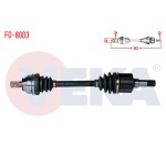 VEKA Komple Aks Sol ON Ford Focus II (DA) 1.6 TDCI Uzunluk 582mm 2004-2011 - Kod FD-8003 - OEM 3M513B437D2AG