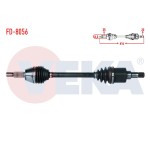 VEKA Komple Aks Sol ON Ford Transit Ford Courier 1.5 TDCI M-t Uzunluk 614mm 2014 - Kod FD-8056 - OEM 1833717