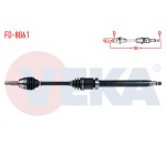 VEKA Komple Aks Sag ON Ford Fiesta V 1.6i 16V A-t Uzunluk 930mm 2001-2008 - Kod FD-8061 - OEM 1756199