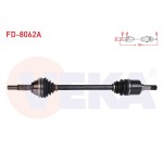 VEKA Komple Aks Sol ON Ford Transit (V184) 2.0 TDCI (Onden Cekis) Absli 48 Dis Uzunluk 797 Mm 2000-2006 - Kod FD-8062A - OEM 1132835