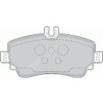 Ferodo Ön Fren Balatası - W414 - Kod FDB-1356 - OEM 4144200220