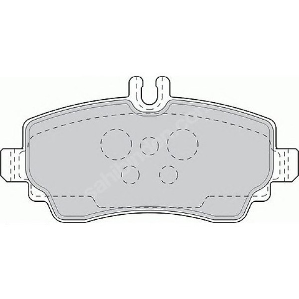 Ferodo Ön Fren Balatası - W414 - Kod FDB-1356 - OEM 4144200220