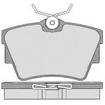 Ferodo Arka Fren Balatası - Fişli Sharan - Alhamra - T4 2.4 2.5 16, 2mm - Kod FDB-1482 - OEM 7D0698451