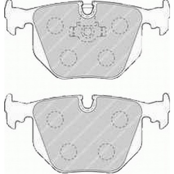 Ferodo X5 E53 - R.rover Vouge Arka Balata - Kod FDB-1483 - OEM 34216761248