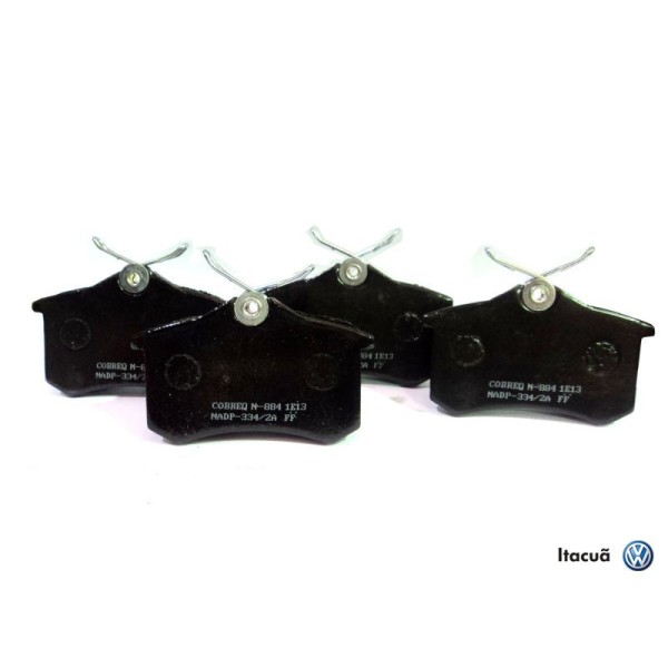 Ferodo Arka Fren Balatası - A3-volkswagen Golf 5 2003> 17mm - Kod FDB-1637 - OEM 1J0698451