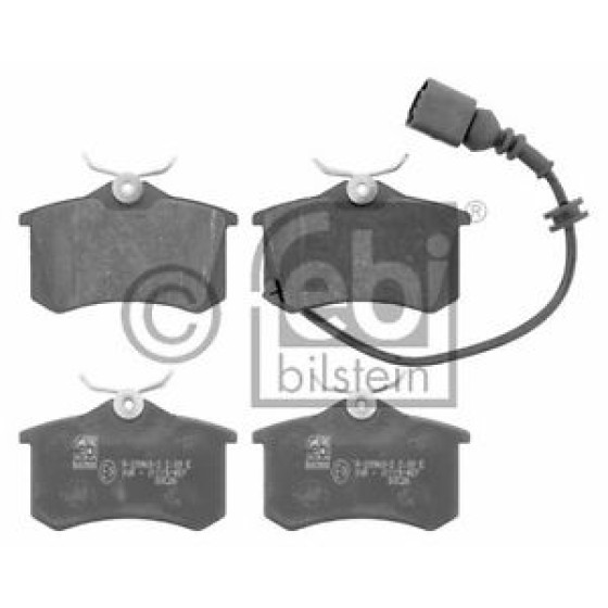 Ferodo Arka Fren Balatası - Fişli Volkswagen Polo-skoda Fabia-seat Cordoba 2002> - Kod FDB-1645 - OEM 6Q0698451 ürün görseli