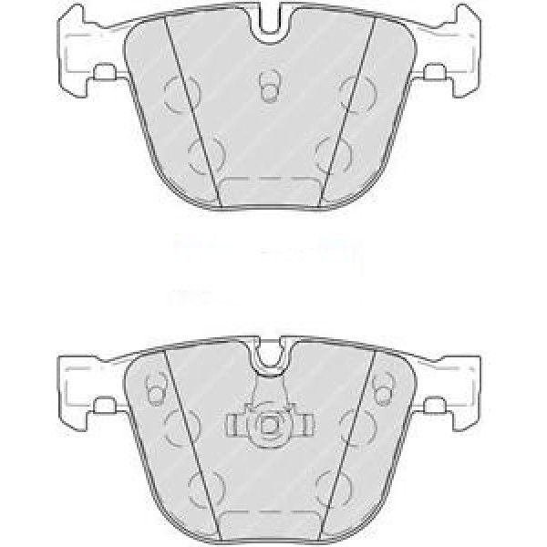 Ferodo Arka Fren Balatası - X5 (E70) X6 (E71-e72) - Kod FDB-4259 - OEM 34216783555
