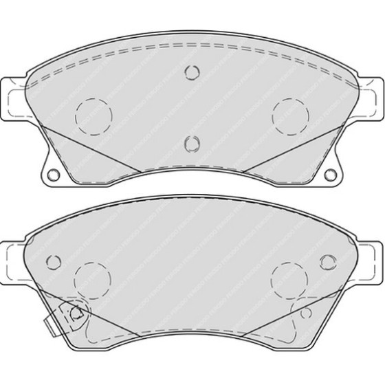 Ferodo Fren Balata ÖN Opel Astra J Cruze - Kod FDB-4262 - OEM 542120 ürün görseli