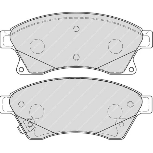 Ferodo Fren Balata ÖN Opel Astra J Cruze - Kod FDB-4262 - OEM 542120