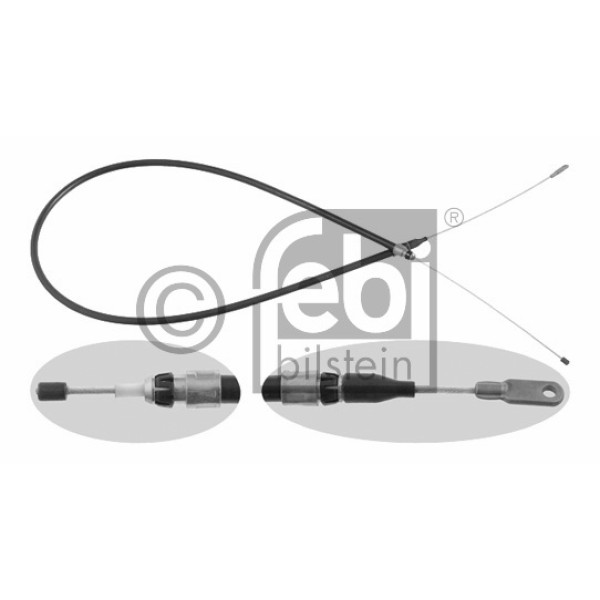 FEBI EL Fren Teli ÖN 124 - Kod FEB12351 - OEM A1244203685