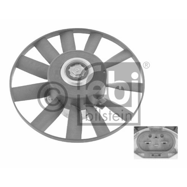 FEBI Fan Volkswagen Golf 3 1.9 Audi TDI - Kod FEB26571 - OEM 1H0959455T