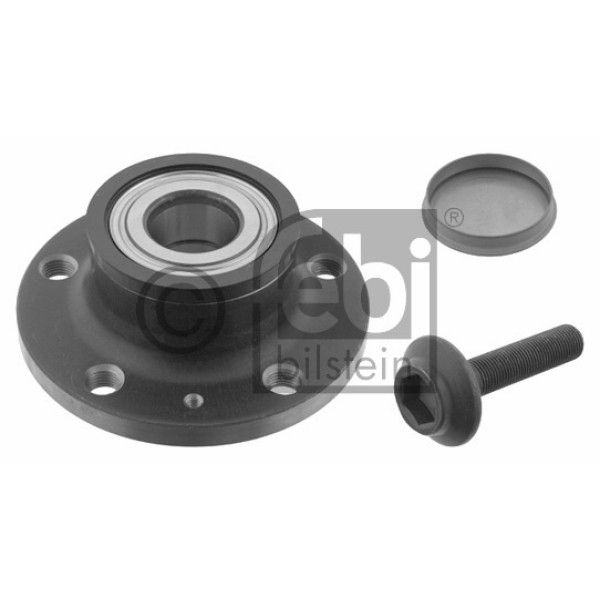FEBI Poryali Rulman Arka 5 Delik (32 MM) Volkswagen Golf 5 2003-2006 / A3 2003> Volkswagen Golf 6 2009> Volkswagen Caddy 3-4 / Seat / Skoda Absli - Kod FEB29447 - OEM 1T0598611A