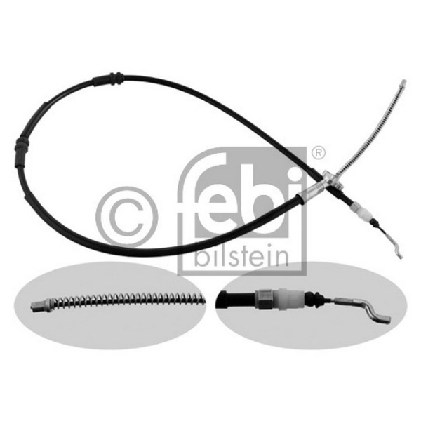 FEBI EL Fren Teli Arka 1596 MM Volkswagen Amarok - Kod FEB36711 - OEM 2H0609721A