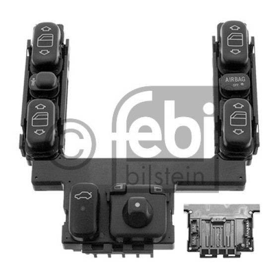 FEBI Ayna - Cam-ayna Düğmesi - Kod FEB46501 - OEM A21082139517C45 ürün görseli