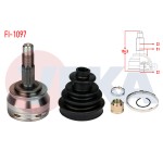 VEKA Aks Kafası - Sol-sag ON Dis Fiat Linea (323) 1.4 Uzunluk 136, 5 Mm 2007 - Kod FI-1097 - OEM 3273.SZ