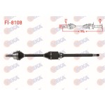 VEKA Komple Aks Sag ON Uzunluk 996mm Fiat 500x 1.6 Mjt M-t 2014- / Jeep Renegade 1.6 Crd M-t 2014 - Kod FI-8108 - OEM 51936050
