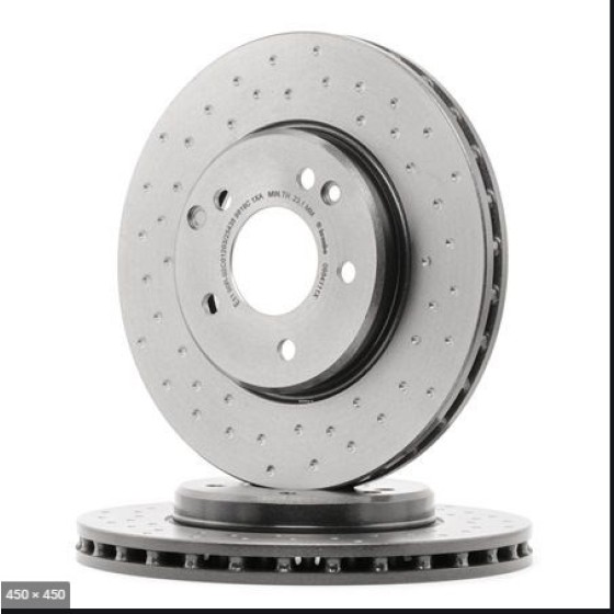 FRENDI Ön Fren Diski - 95-05 Frd DDF1135 Febi 18886 - Kod FRN24182 - OEM A2034210312 ürün görseli