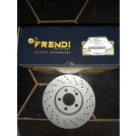 FRENDI Ön Fren Diski - Karbon Kaplamali VE Performansli Sport Paket 12> Trw DF6262S - Kod FRN24621CS - OEM A2464212512
