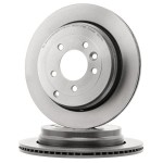 FRENDI Arka Fren Diski - Karbon Kaplamali Discovery 3 2.7 D Frd DDF1431 - Kod FRN62665C - OEM SDB000632