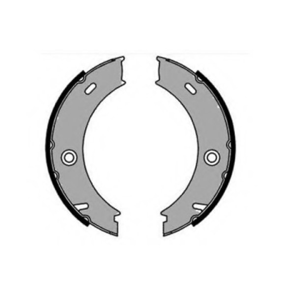 Ferodo EL Fren Balata Arka (Buyuk Tip-yayli) Lt-mercedes-benz Sprinter - Kod FSB-625 - OEM 2D0609538A