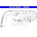 FTE EL Fren Teli Arka Sol R55 - Kod FTEFBS03034 - OEM 34406770869