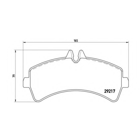 Ferodo Arka Fren Balatası - Cafter Mercedes-benz Sprinter 906 - Kod FVR-1779 - OEM 2E0698451A ürün görseli
