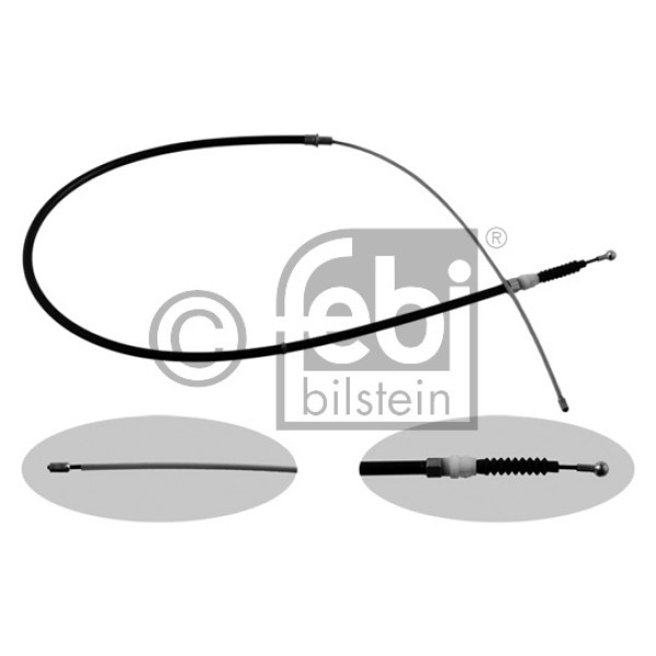 GEMO EL Fren Teli Arka 1644 MM Volkswagen Polo 6 - Kod GEM435157 - OEM 6R0609721C