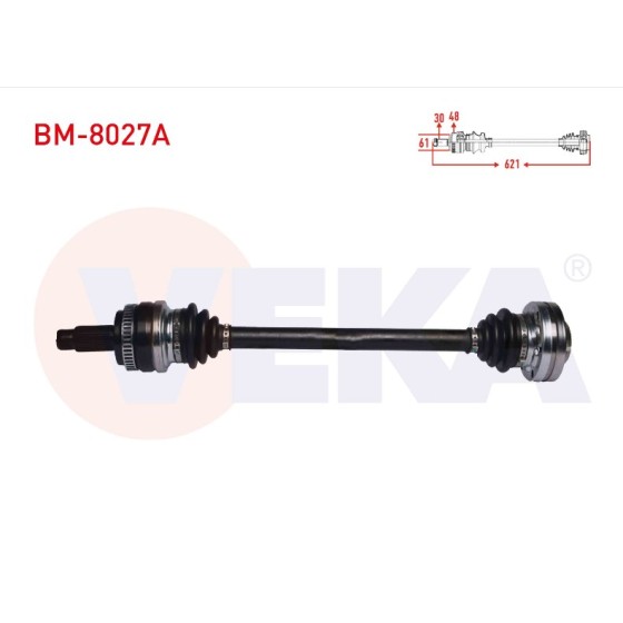 GKN Arka Sol Aks - E83 2006 - Kod GKN304673 - OEM 33217540115 ürün görseli