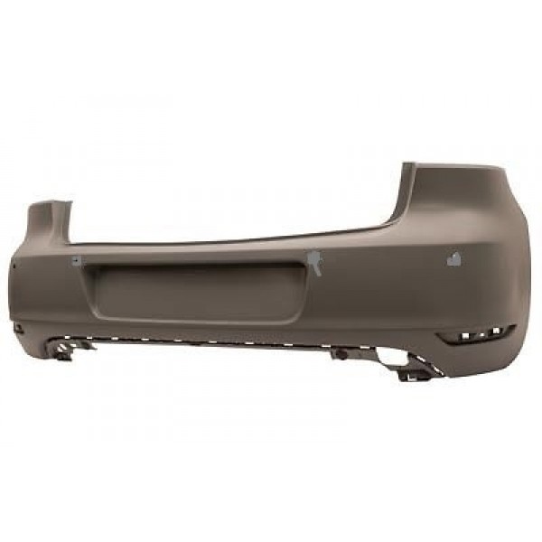 İthal Arka Tampon - Tampon Astarli Volkswagen Golf 6 2008 - Kod GLF08-3000 - OEM 5K6807421