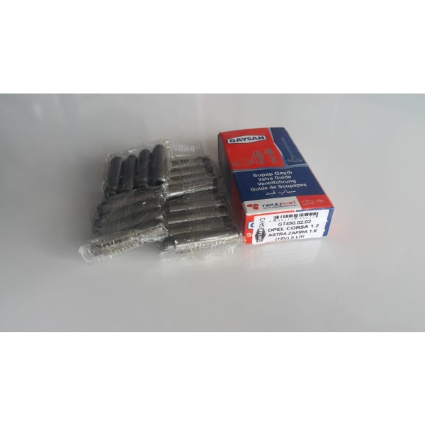 Gaysan Subap - Gaydi Takim IN / EX Opel Astra Opel Zafira 1.8-18i 16V Z18xe-xel - X18XE1 5mm 16 IN / EX - Kod GT450.02.02 - OEM 9158589