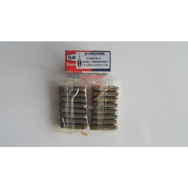 Gaysan Subap - Gaydi Takim IN / EX Opel Astra 1.6 16V Twinport (Eng. Z16XEP) 5mm 16 IN / EX - OEM GT450.06.01