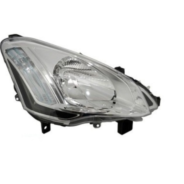 İthal Far - Lamba Citroen / Peugeot Berlingo / Tepee 12-> Motorlu Sağ - Kod HC-BLG-01/9677201980 - OEM 9677201980