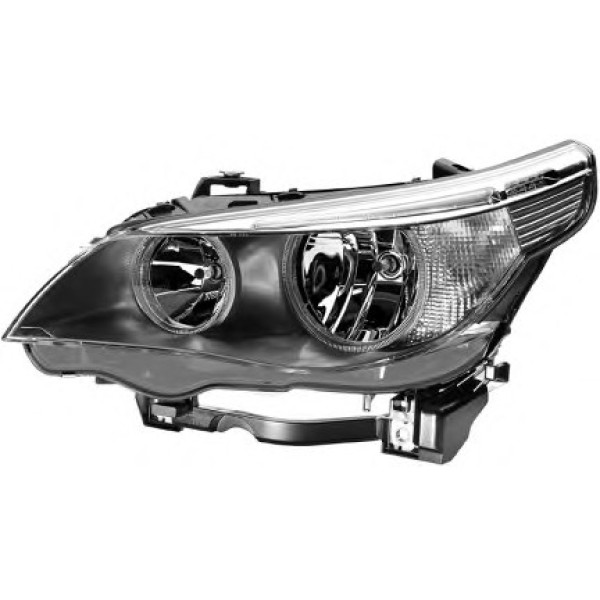 Hella Sağ Far - E60 - Kod HEL1EF008673081 - OEM 63127165562