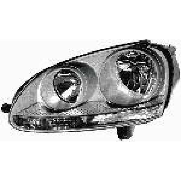 Hella Far - Gri Sağ Volkswagen Golf 5 - Kod HEL1EG247007421 - OEM 1K6941006C