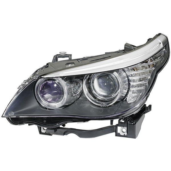 Hella Sağ Far - E60 Bi-xenon 2007 - Kod HEL1EL164908001 - OEM 63127177752