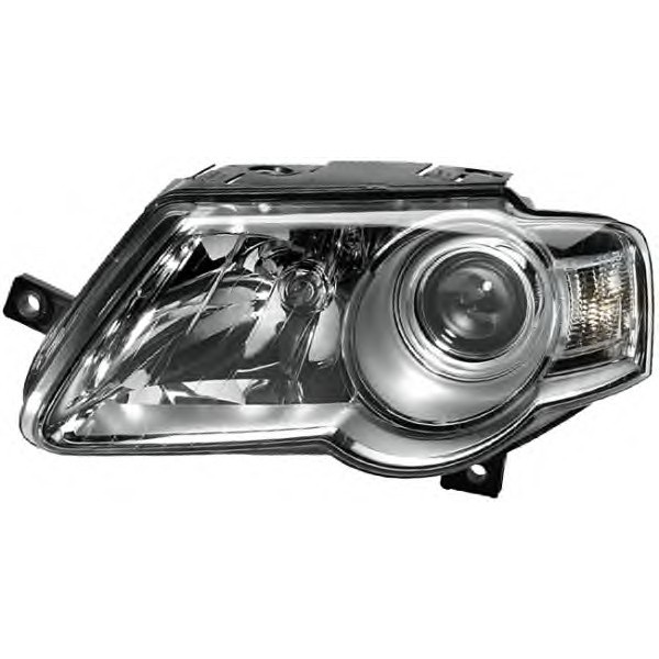 Hella Sağ Far - Volkswagen Passat 6 - Kod HEL1EL247014021 - OEM 3C0941006AA