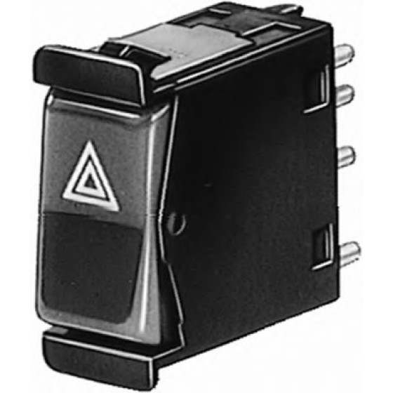 Hella Dörtlü Flaşör Anahtari 201 - Kod HEL6HH003631021 - OEM A0008209010 ürün görseli