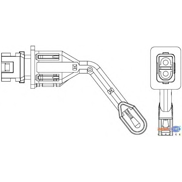 Hella Klima Müşürü 210 - Kod HEL6ZT351080101 - OEM A2108300772