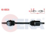 VEKA Komple Aks Sag ON Honda Civic V 1.5i Absli 50 Dis Uzunluk 622mm 1992-1995 - Kod HO-8002A - OEM 44010-SR3-020