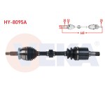 VEKA Komple Aks Sol ON Absli 52 Dis Uzunluk 668mm Hyundai Santa FE (CM) 2.2 CRDI A-t 2006-2012 - Kod HY-8095A - OEM 49500-2B010
