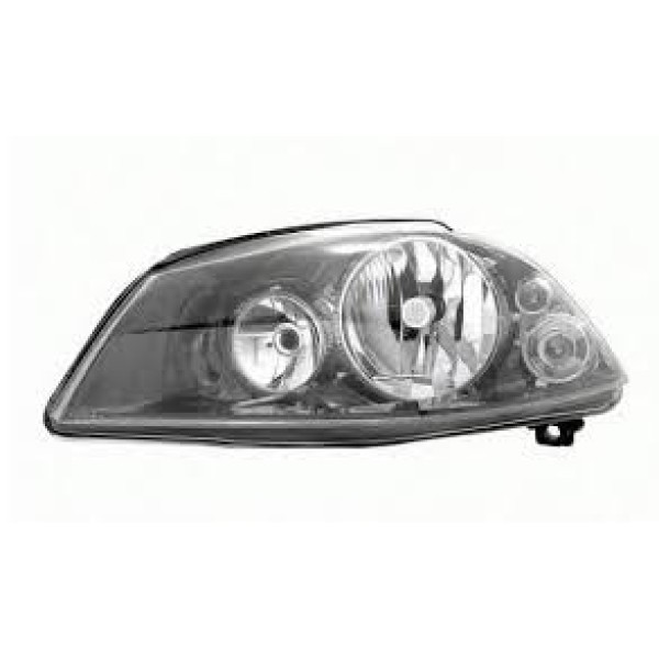 İthal Ön Far - Far Sol (Çift Reflektörlü) Seat Ibiza 2002 - Kod İBİ02-7002 - OEM 6L1941751B