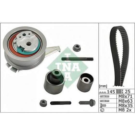 INA Triger Seti - 145 Dis Golf7-crafter Y.mod-seat Leon-pas-volkswagen Caddy-t6 Clha-clhb-dcxa-crlb-crkb-cuvc-cxxb-cxfa-cxha-cxhb-cxga-cxgb 1, 6 Audi Tdi-2, 0 - Kod INA530065010 - OEM 04L198119B ürün görseli