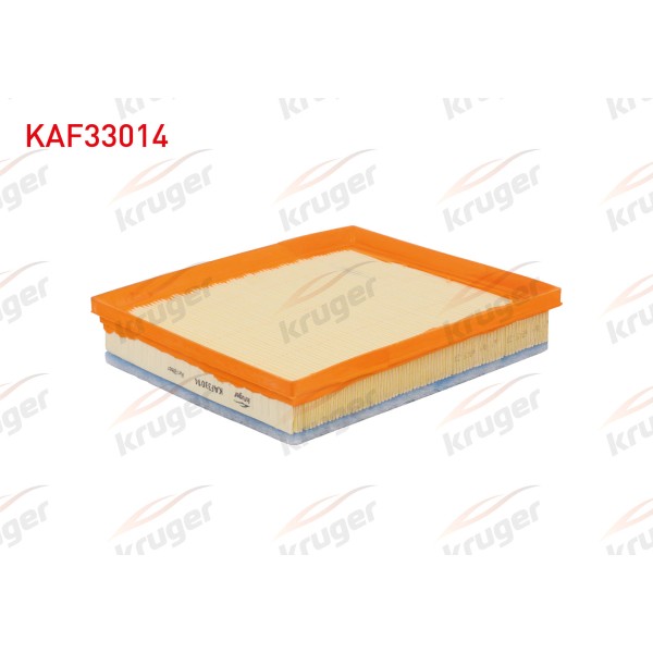 KRUGER Hava Filtre Sungerli Posetli Citroen Berlingo / C-elysee / Citroen C3 / Citroen C4 / Peugeot 301 / 208 / 308 / 508 1.6 HDI 2008-2016 - Kod KAF33014 - OEM 3639671