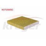 KRUGER Polen Filtre Karbonlu Honda Accord Vii / Honda Civic Viii - IX / Cr-v 2003-2008 - Kod KCF20005C - OEM 08R79-SEA-000A
