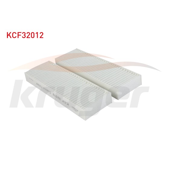 KRUGER Polen Filtre Posetli Opel Combo - Opel Grandland X 2017- / Citroen Berlingo - Jumpy 2008- / Citroen C3 - Citroen C5 Aircross 2018- / Peugeot 3008 - 5008 - Expert - Peugeot Partner - Kod KCF32012 - OEM 1609998980 ürün görseli