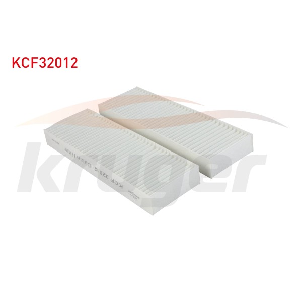 KRUGER Polen Filtre Posetli Opel Combo - Opel Grandland X 2017- / Citroen Berlingo - Jumpy 2008- / Citroen C3 - Citroen C5 Aircross 2018- / Peugeot 3008 - 5008 - Expert - Peugeot Partner - Kod KCF32012 - OEM 1609998980