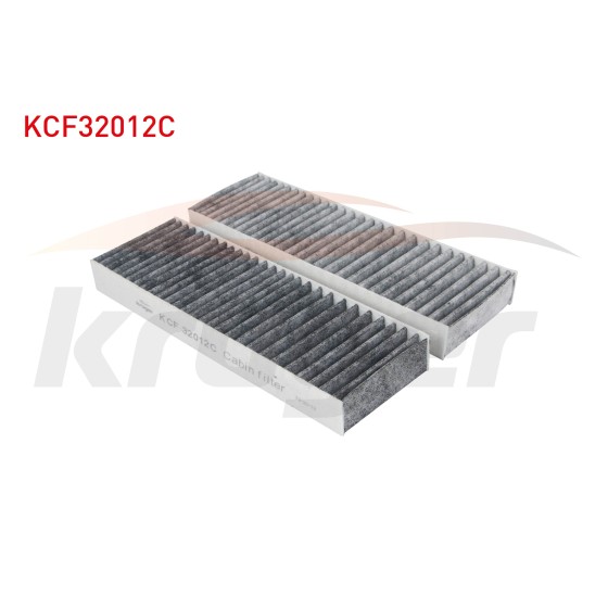 KRUGER Polen Filtre Karbonlu Opel Combo - Opel Grandland X 2017- / Citroen Berlingo - Jumpy 2008- / Citroen C3 - Citroen C5 Aircross 2018- / Peugeot 3008 - 5008 - Expert - Kod KCF32012C - OEM 3638979 ürün görseli