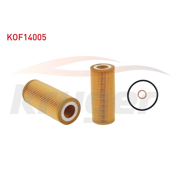KRUGER Yag Filtre Bmw 5 Serisi (E60) 530 D - Bmw 525D 2003-2010 / 3 Serisi (E46) 330 CD Serisi (E65) 730 D (E83) 3.0 D (E53) - Kod KOF14005 - OEM 11427788454