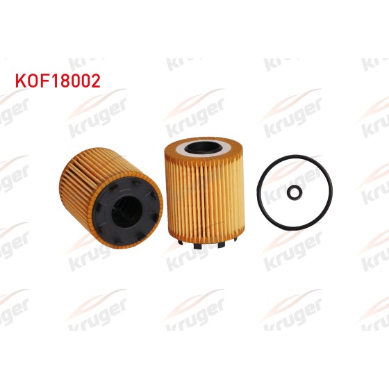 KRUGER Yag Filtre Fiat Doblo / Fiat Albea / Fiat Linea / Fiat Fiorino / Opel Astar H / Opel Corsa C - D 1.3 CDTI 1.3 JTD 2001-2010 - Kod KOF18002 - OEM 2504300 ürün görseli